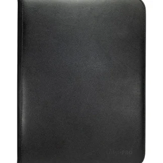 Fashion Vivid 9-Pocket Zippered PRO-Binder: Black - Miniature Marvels: Airplane Models & Painted Dice Accessories