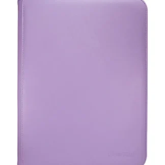 Fashion Vivid 9-Pocket Zippered PRO-Binder: Purple - Miniature Marvels: Airplane Models & Painted Dice Accessories