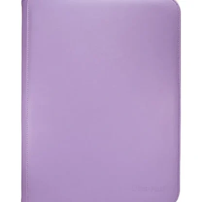 Fashion Vivid 9-Pocket Zippered PRO-Binder: Purple - Miniature Marvels: Airplane Models & Painted Dice Accessories