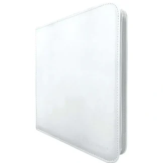 Online Vivid 9-Pocket Zippered PRO-Binder: White - Miniature Marvels: Airplane Models & Painted Dice Accessories