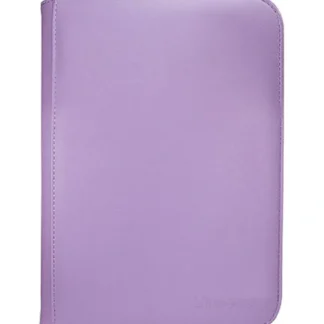 Clearance Vivid 4-Pocket Zippered PRO-Binder: Purple - Miniature Marvels: Airplane Models & Painted Dice Accessories