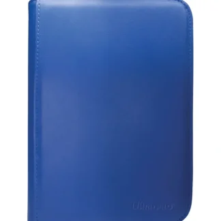 Store Vivid 4-Pocket Zippered PRO-Binder: Blue - Miniature Marvels: Airplane Models & Painted Dice Accessories