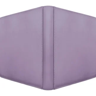 Store Vivid 12-Pocket Zippered PRO-Binder - Purple - Miniature Marvels: Airplane Models & Painted Dice Accessories