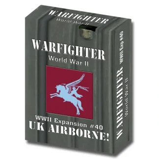 Cheap Warfighter WWII Expansion 40: UK Airborne DV1 036AU - Miniature Marvels: Airplane Models & Painted Dice Board Game