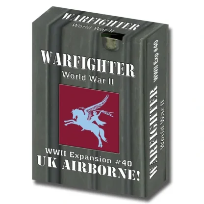 Cheap Warfighter WWII Expansion 40: UK Airborne DV1 036AU - Miniature Marvels: Airplane Models & Painted Dice Board Game