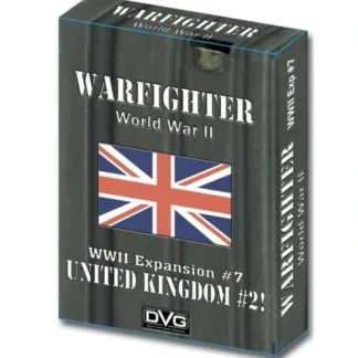 Best Warfighter WWII Expansion 7: UK#2 DV1 036G - Miniature Marvels: Airplane Models & Painted Dice Board Game