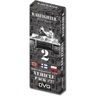Shop Warfighter WWII Expansion 37: Vehicle #2 DV1 036AR - Miniature Marvels: Airplane Models & Painted Dice Board Game