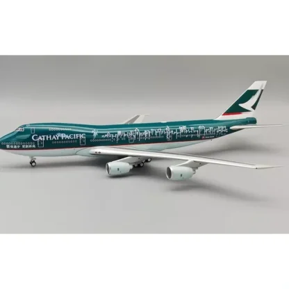 Shop WB Models WB-747-2-038 1:200 Cathay Pacific Boeing 747-267B VR-HIB - Miniature Marvels: Airplane Models & Painted Dice Airplane Model