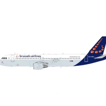 Best WB Models WB-A320-027 A320 Brussels Airlines OO-SNJ - Miniature Marvels: Airplane Models & Painted Dice Airplane Model