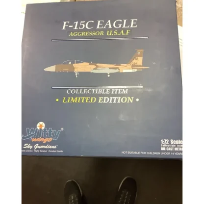 Best Witty Wings WTW-72-005-017 1:72 USAF F-15C 80-024 Nellis AFB - Miniature Marvels: Airplane Models & Painted Dice Airplane Model