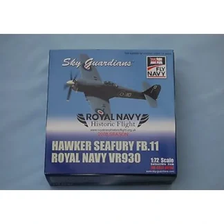 Best Witty Wings WTW72-015-00B 1:72 Hawker Sea Fury FB11 Royal Navy VR930 - Miniature Marvels: Airplane Models & Painted Dice Airplane Model