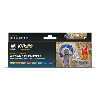 Cheap WizKids Premium Paints: Arcane Elements - Miniature Marvels: Airplane Models & Painted Dice Accessories