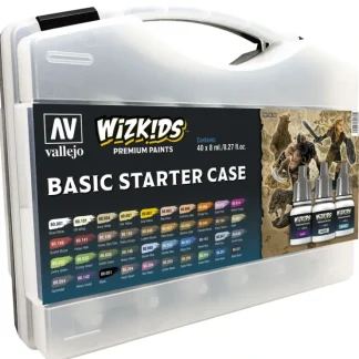 Cheap WizKids Premium Paints: Basic Starter Case - Miniature Marvels: Airplane Models & Painted Dice Accessories