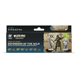 Sale WizKids Premium Paints: Defenders of the Wild - Miniature Marvels: Airplane Models & Painted Dice Accessories