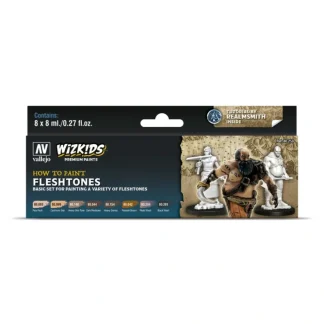 Clearance WizKids Premium Paints: Fleshtones - Miniature Marvels: Airplane Models & Painted Dice Accessories