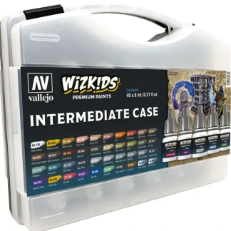 Cheap WizKids Premium Paints: Intermediate Case - Miniature Marvels: Airplane Models & Painted Dice Accessories