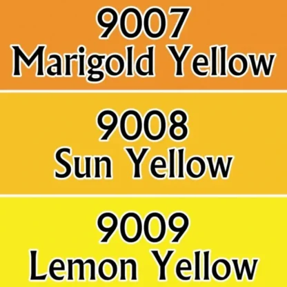 New Yellows: MSP Triads RPR 09703 - Miniature Marvels: Airplane Models & Painted Dice Paint