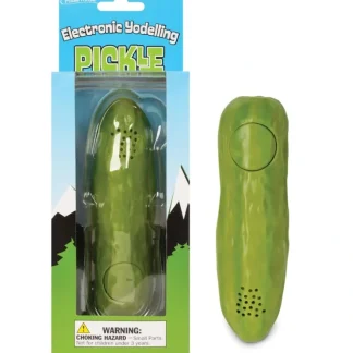 Fashion YODELLING PICKLE - Yodel-Ay Eee-Ooo Musical Sound Gag Gift Toy - Archie McPhee - Miniature Marvels: Airplane Models & Painted Dice Egpull