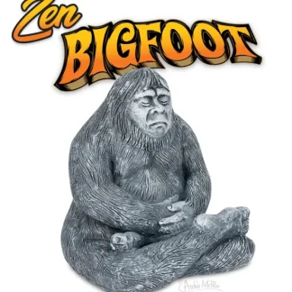 New ZEN BIGFOOT Garden Sasquatch Polystone Statue Home Office Desk - Archie McPhee - Miniature Marvels: Airplane Models & Painted Dice Egpull
